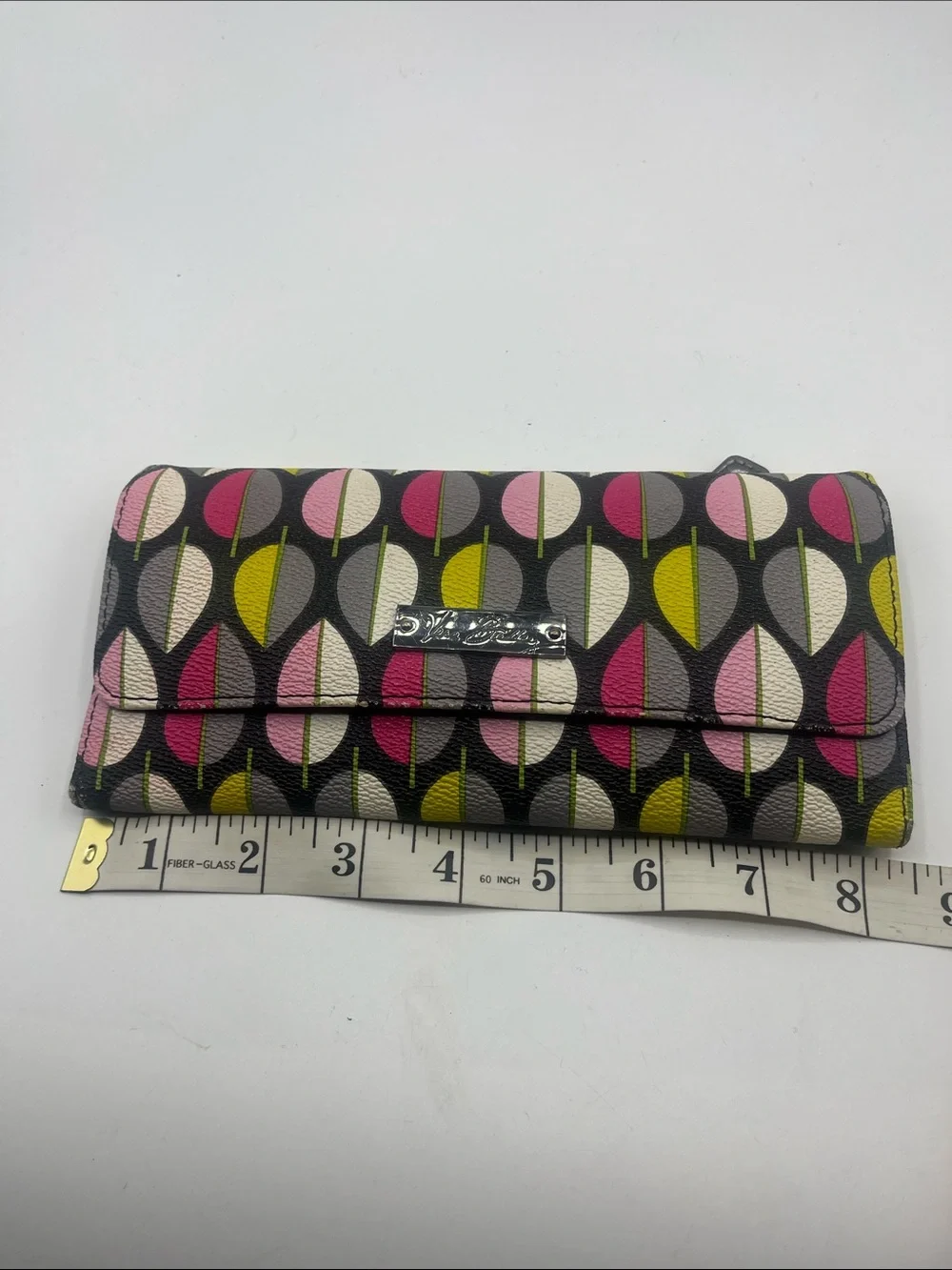 Leaf-PrintVera Bradley Multi-Color Women's Wallet - Picture 6 of 8